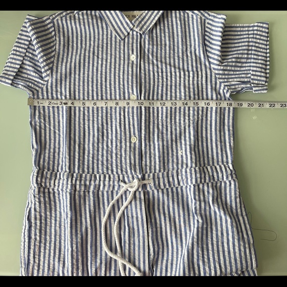 Alex Mill Benny Jumpsuit In Seersucker - Picture 7 of 9